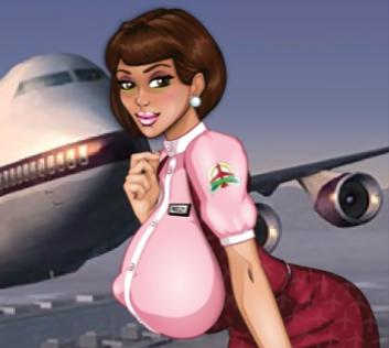 Sexy Flight Attendant